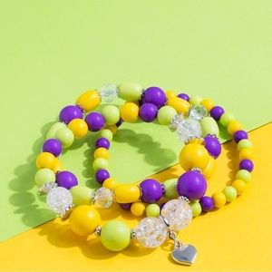 Multicolored Stretch Bracelets